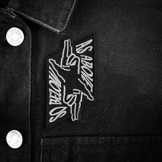 As Above So Below Patch | Occult Patches & Pins