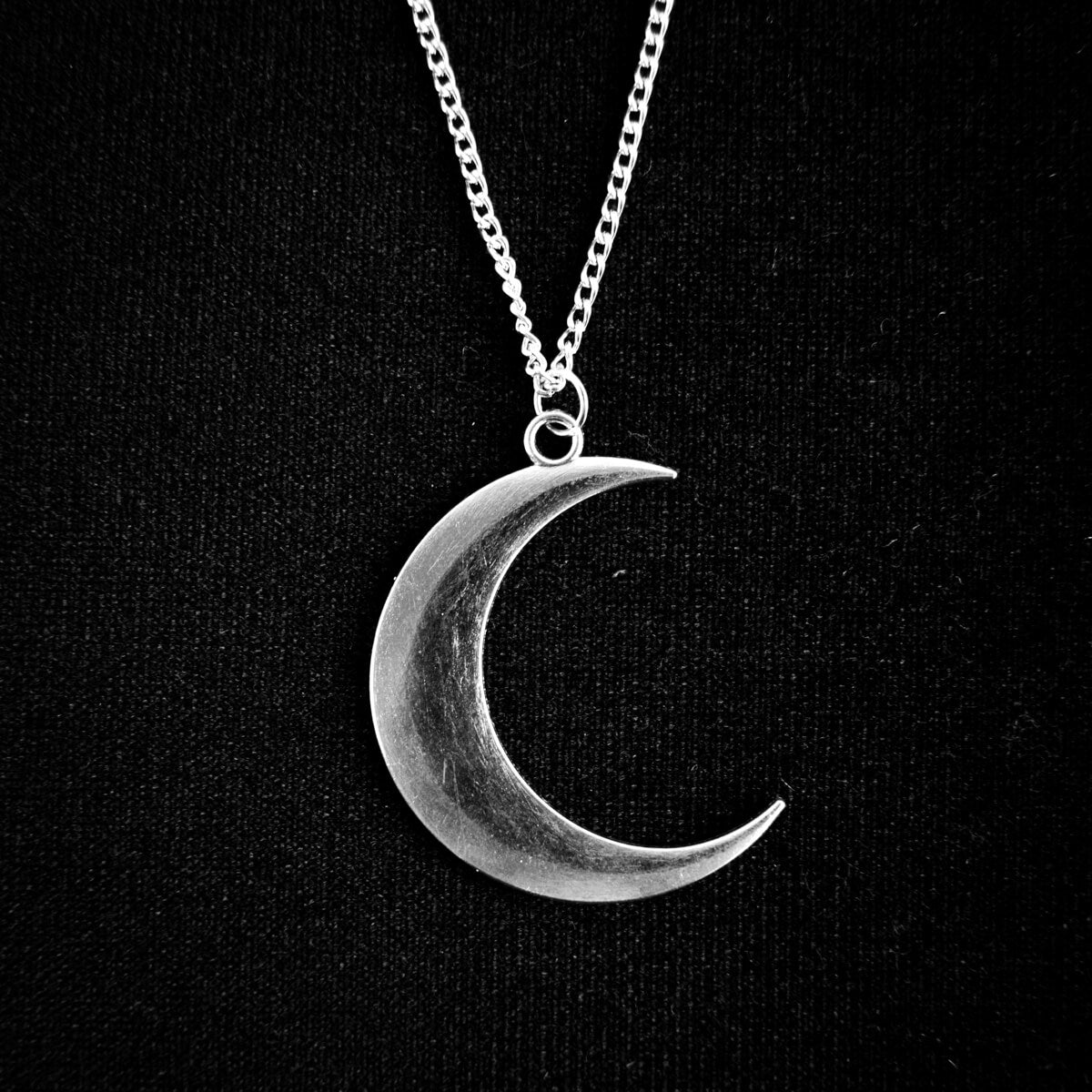 Large Moon Necklace • Occult Patches & Pins