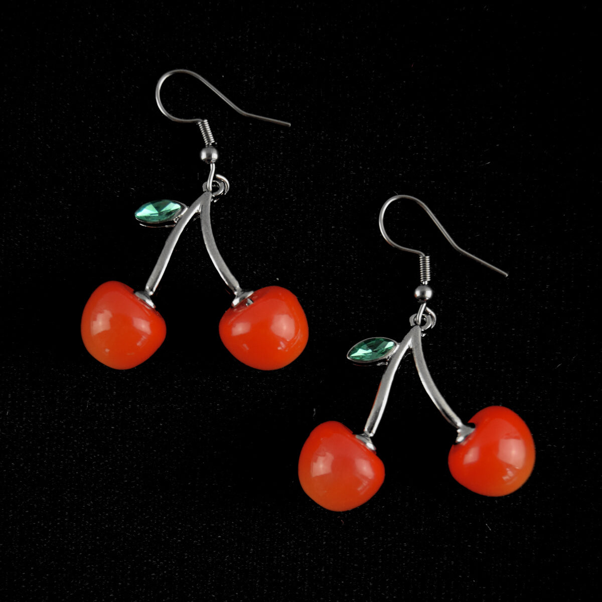 Cherry Earrings • Occult Patches & Pins