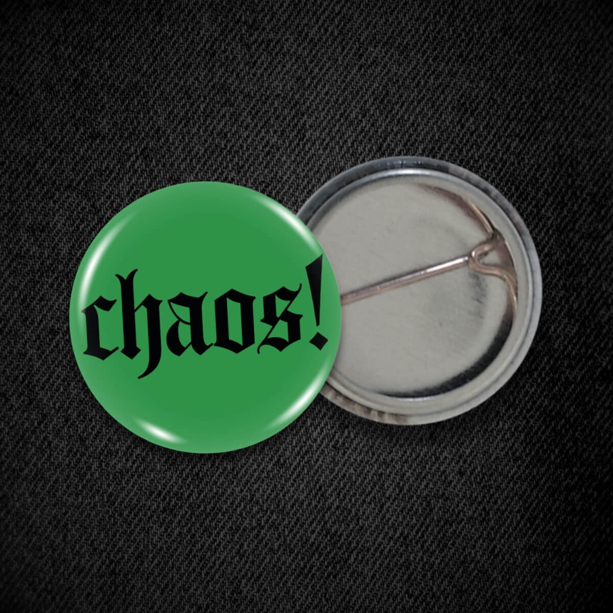 Chaos! Badge ⛧ Occult Patches & Pins