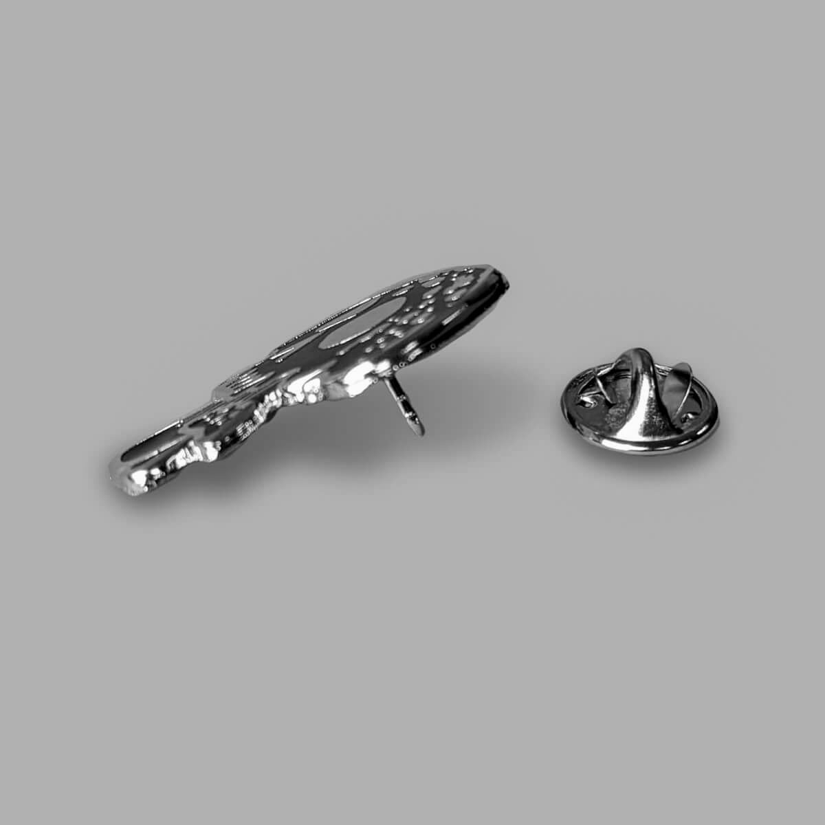 Death Mushroom Enamel Pin | Occult Patches & Pins