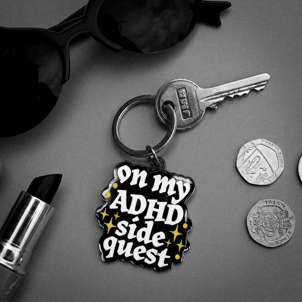 On My ADHD Side Quest Keyring