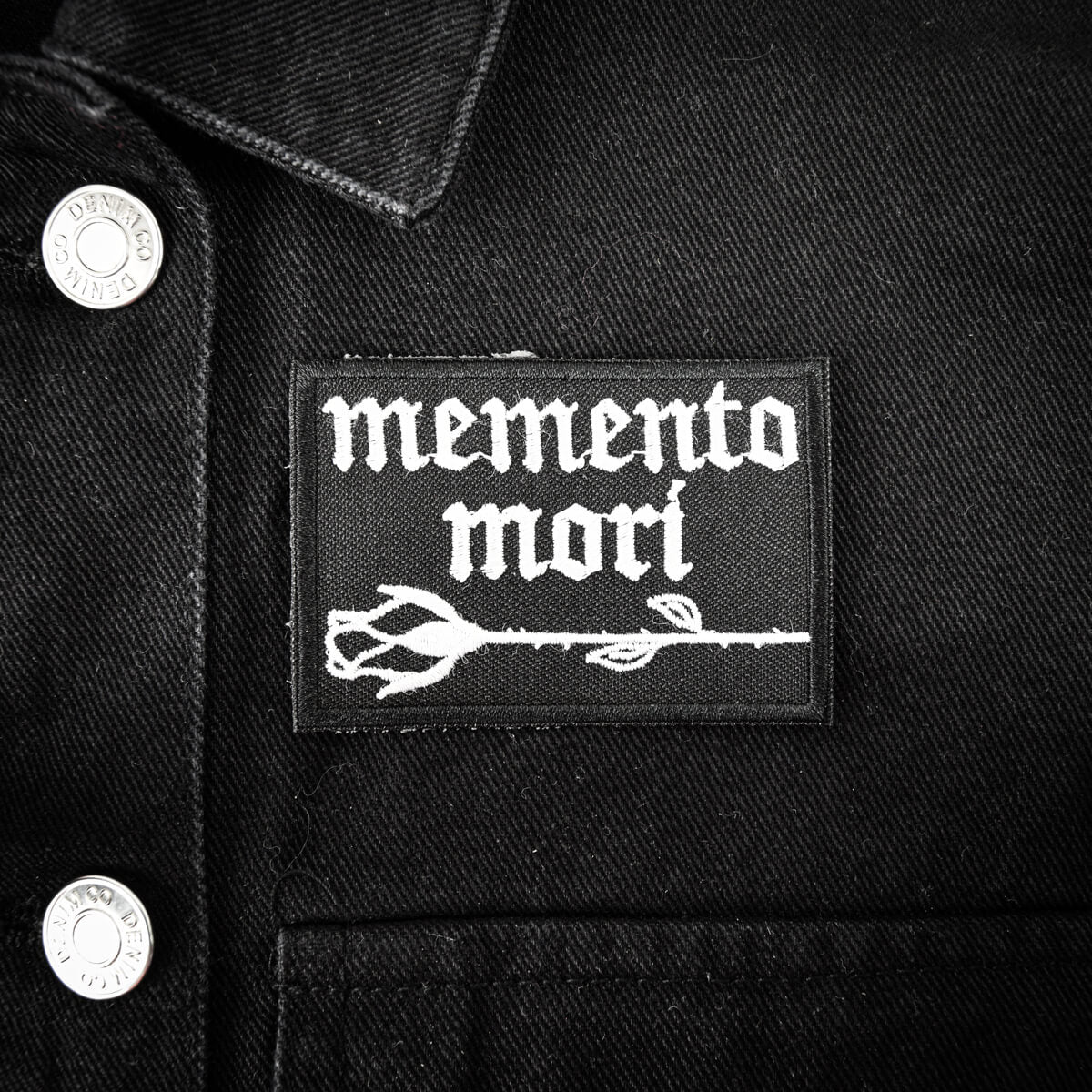 Memento Mori Patch | Occult Patches & Pins