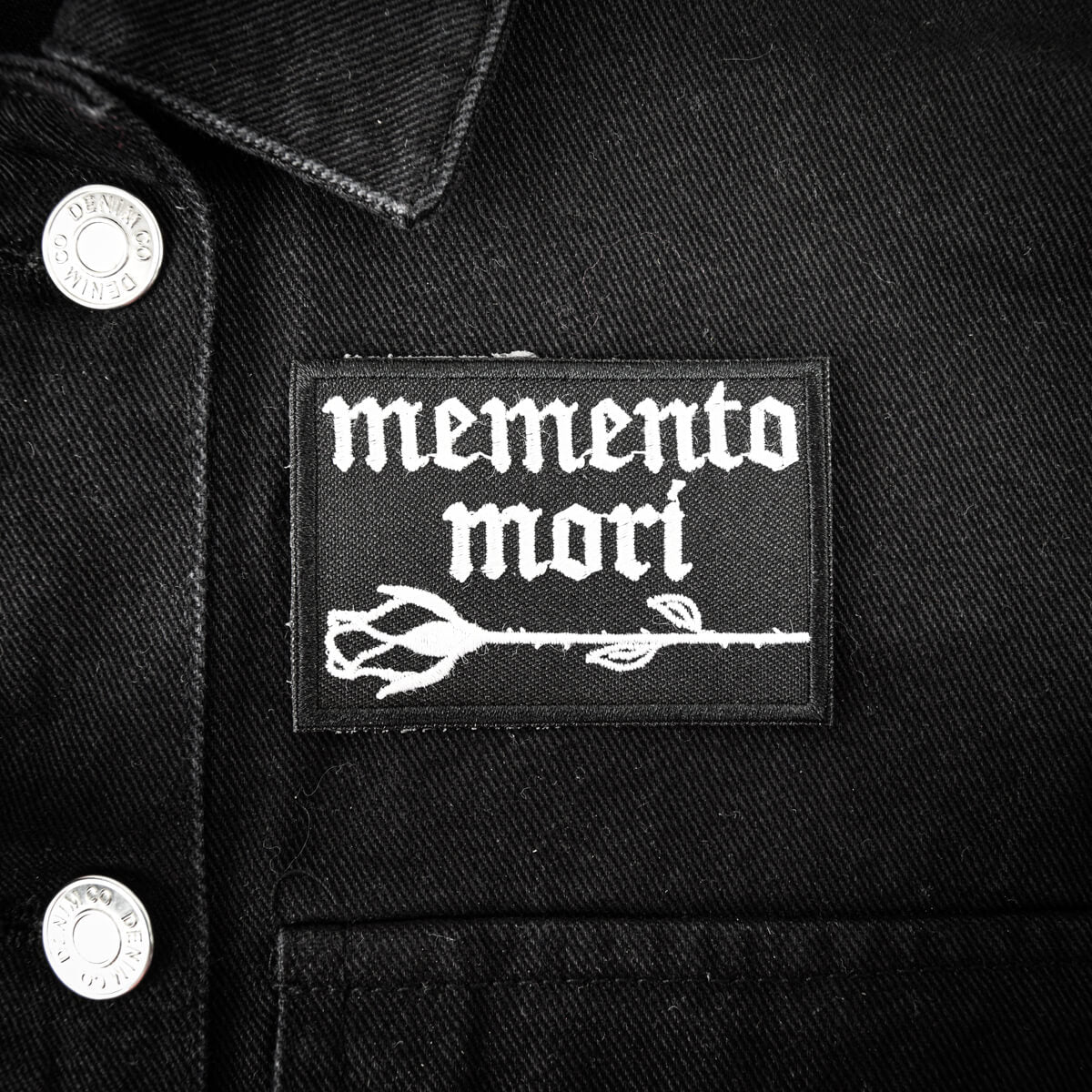 Memento Mori Patch | Occult Patches & Pins
