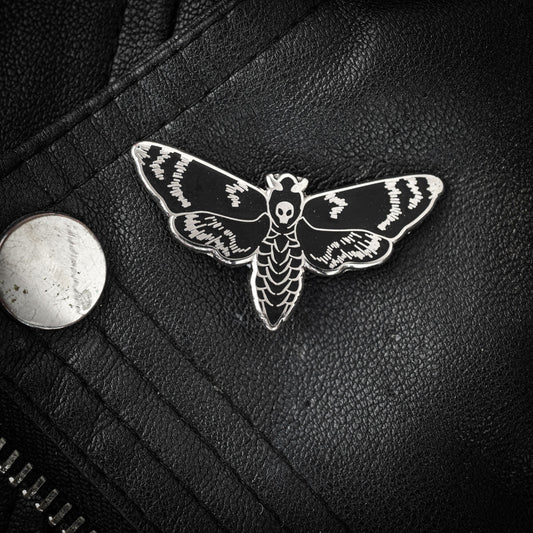 Moth Pin | Occult Patches & Pins