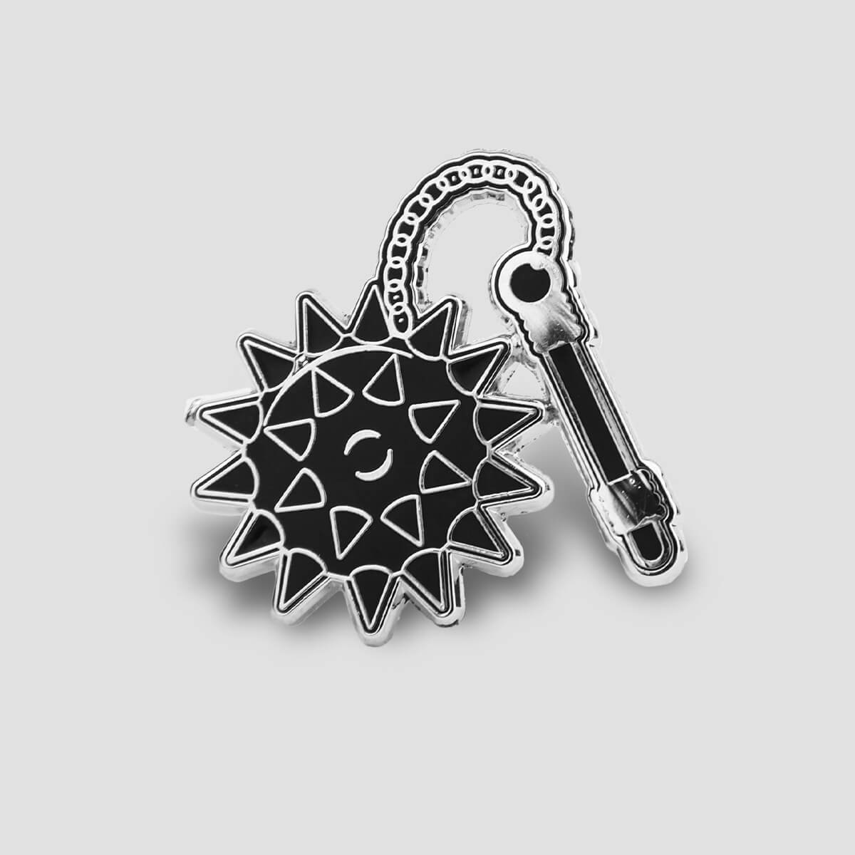 Flail Mace Enamel Pin • Occult Patches & Pins