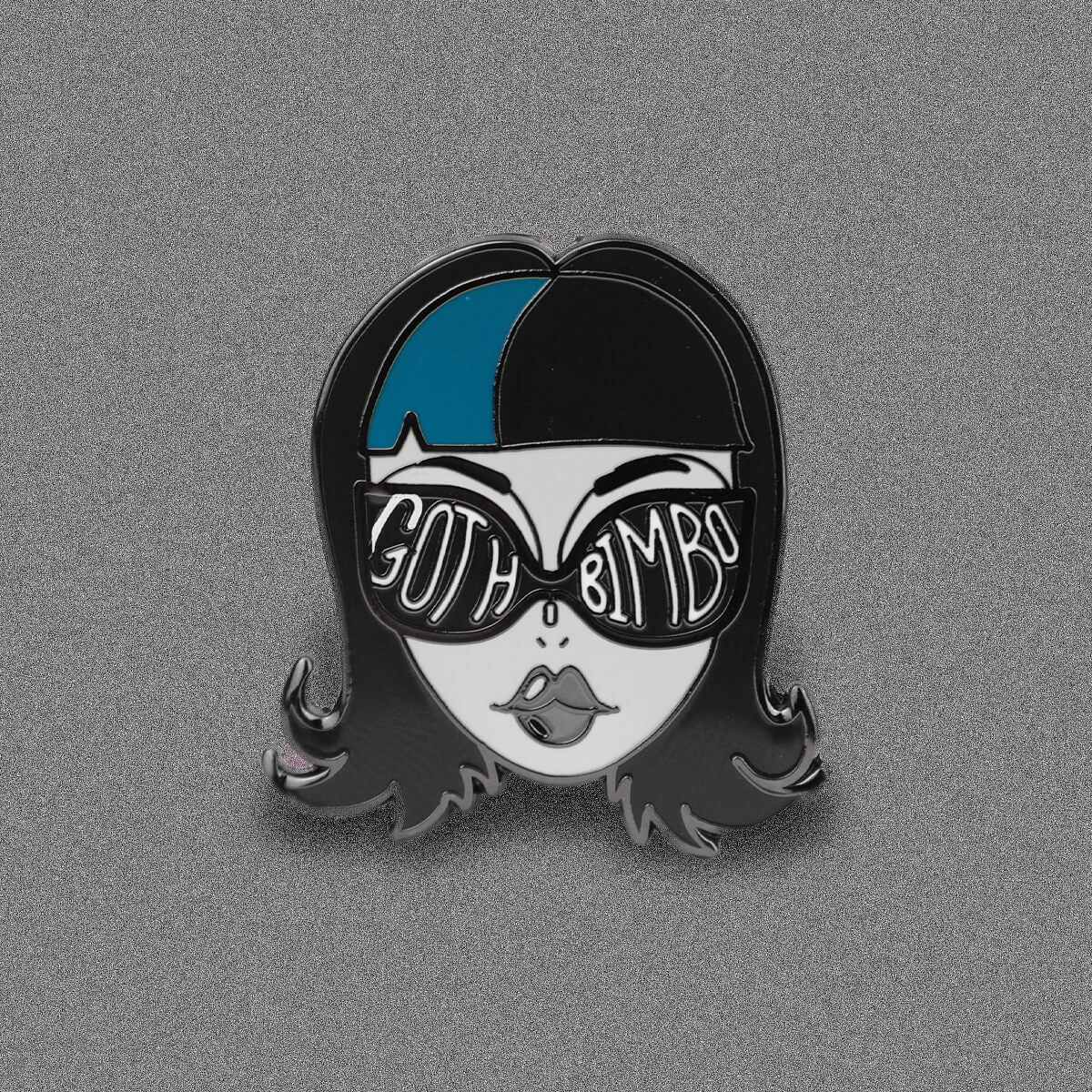 Goth Bimbo Enamel Pin • Occult Patches & Pins