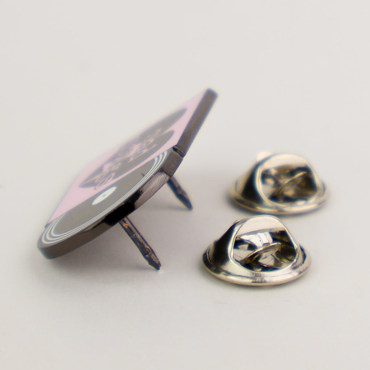 Vinyl Record Enamel Pin