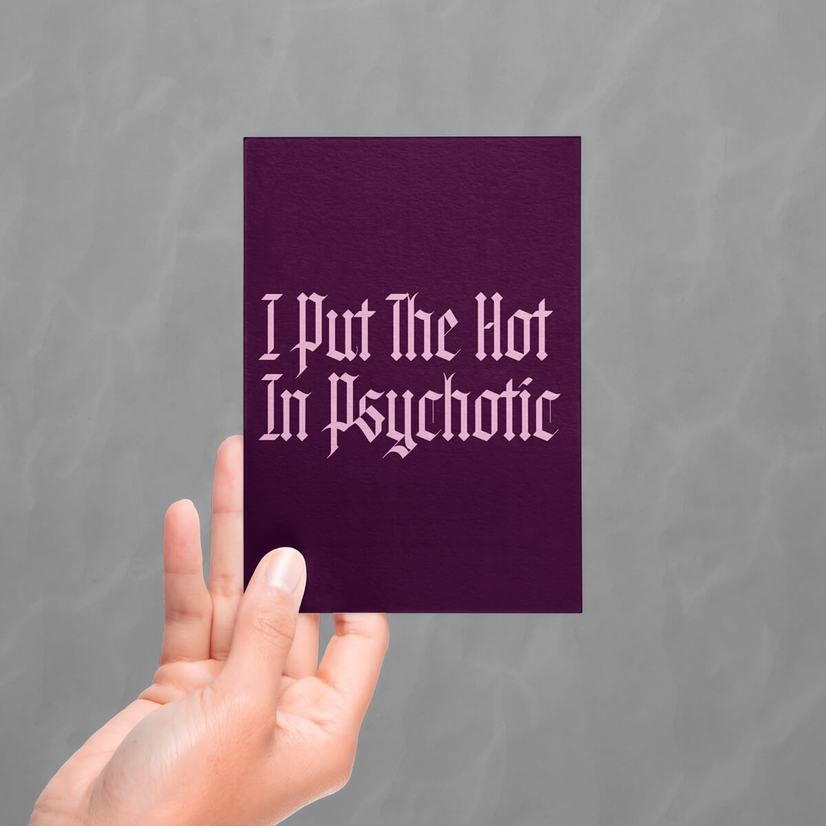 Psychotic Postcard ⛧ Occult Patches & Pins
