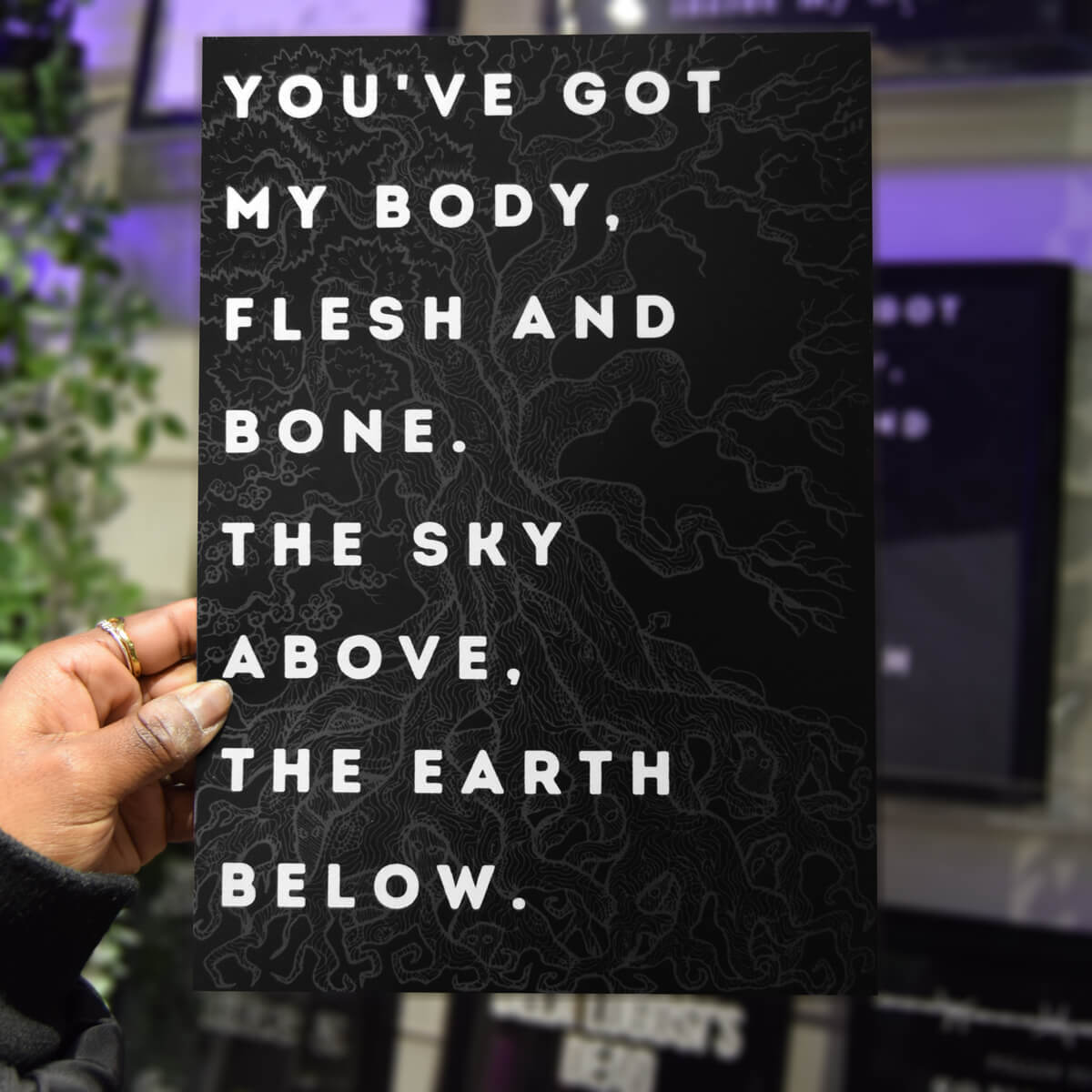 Body Flesh Bone A4 Print • Occult Patches & Pins