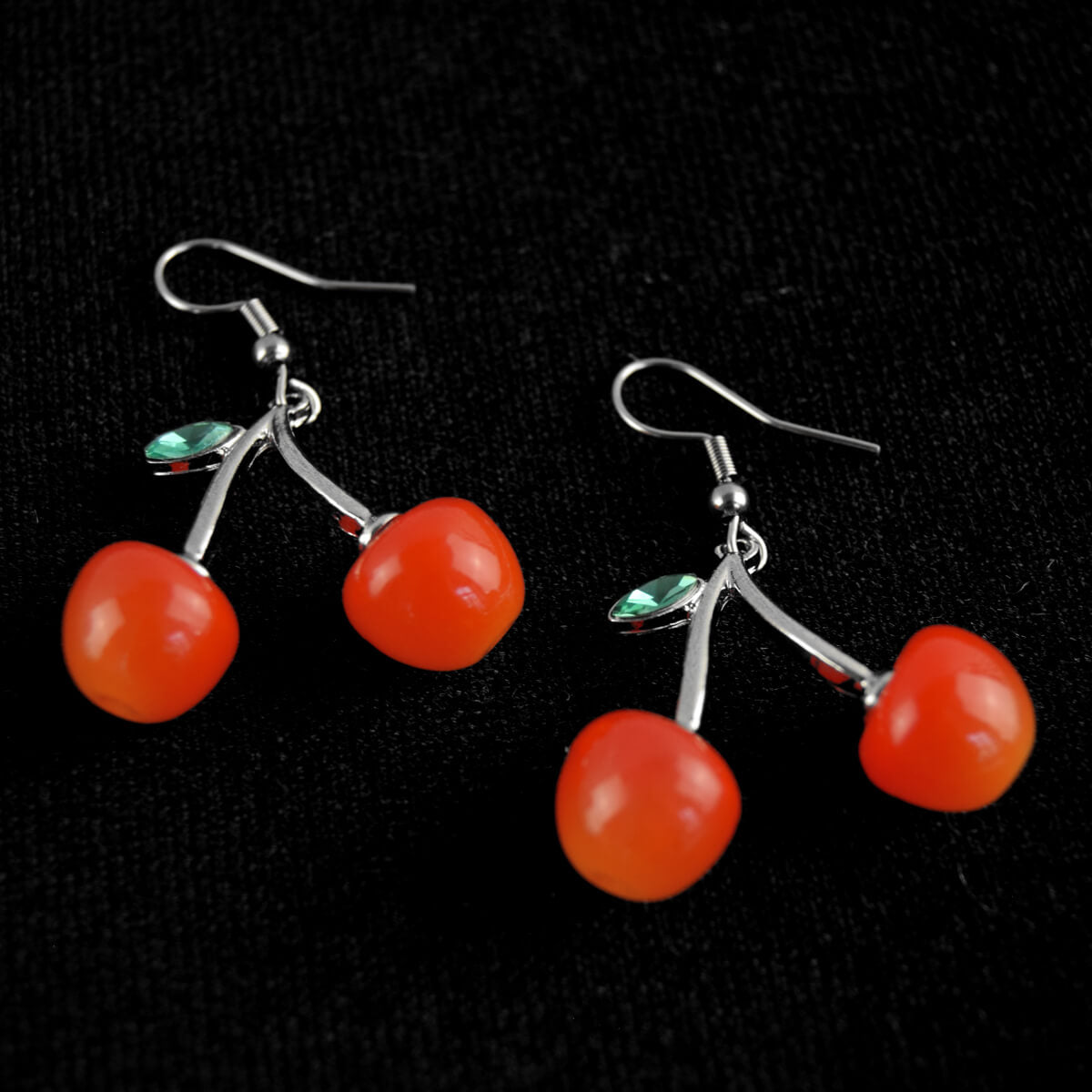 Cherry Earrings • Occult Patches & Pins