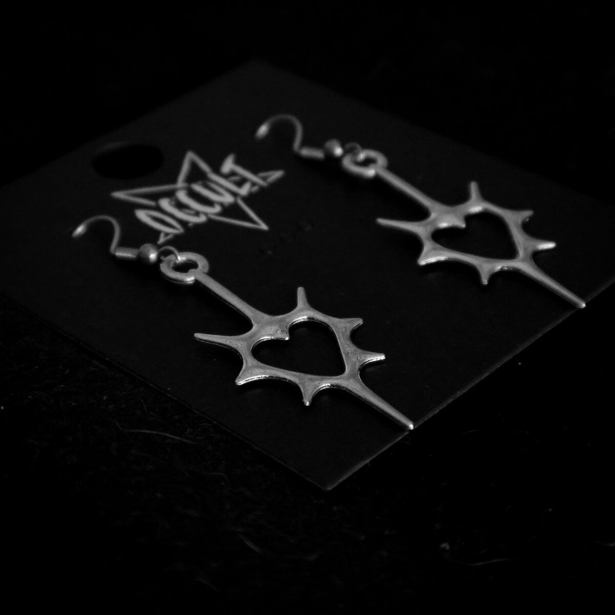 Thorny Heart Earrings