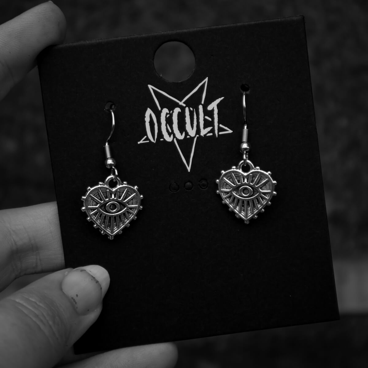 All Seeing Eye Earrings ⛧ Occult Patches & Pins