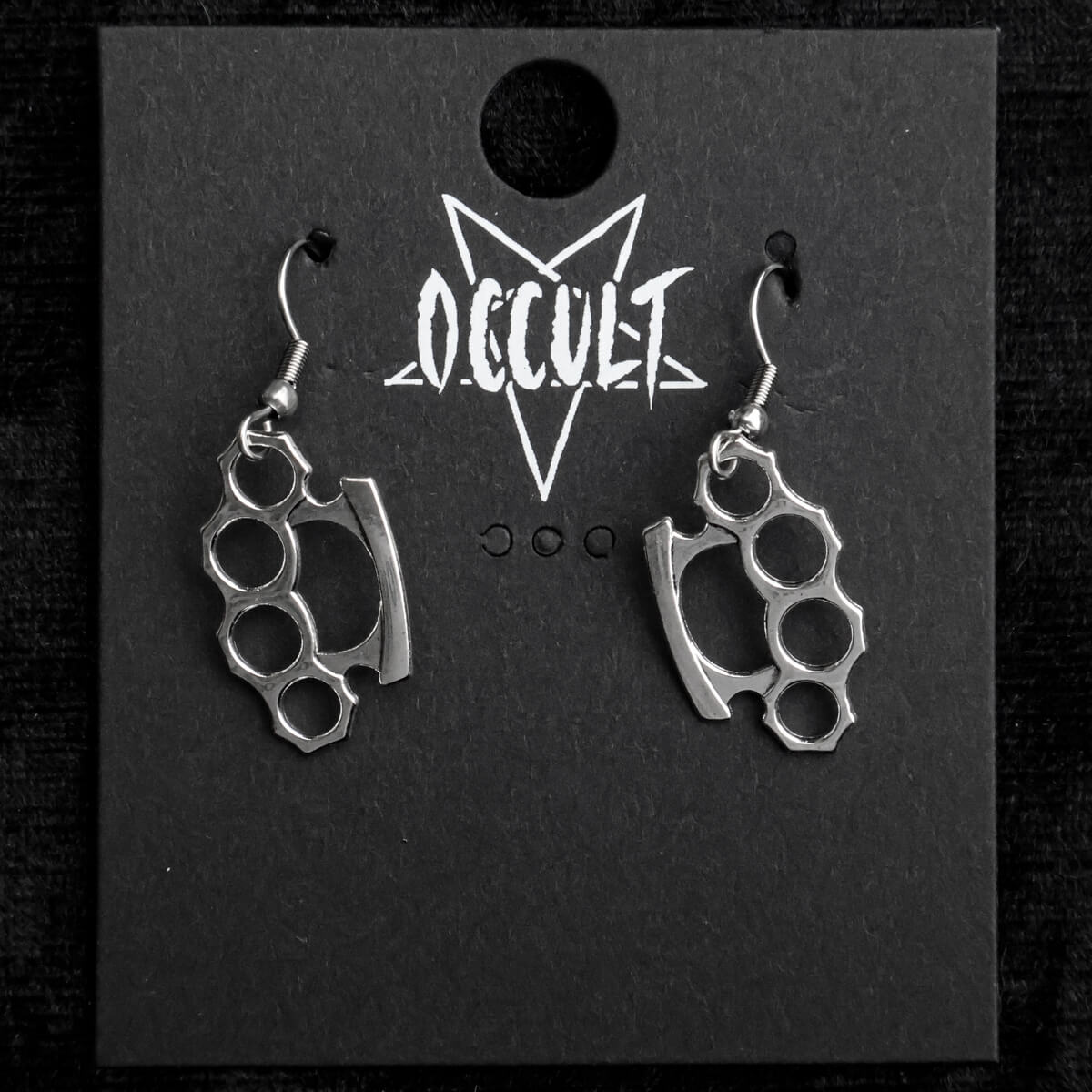 Knuckle Duster Earrings