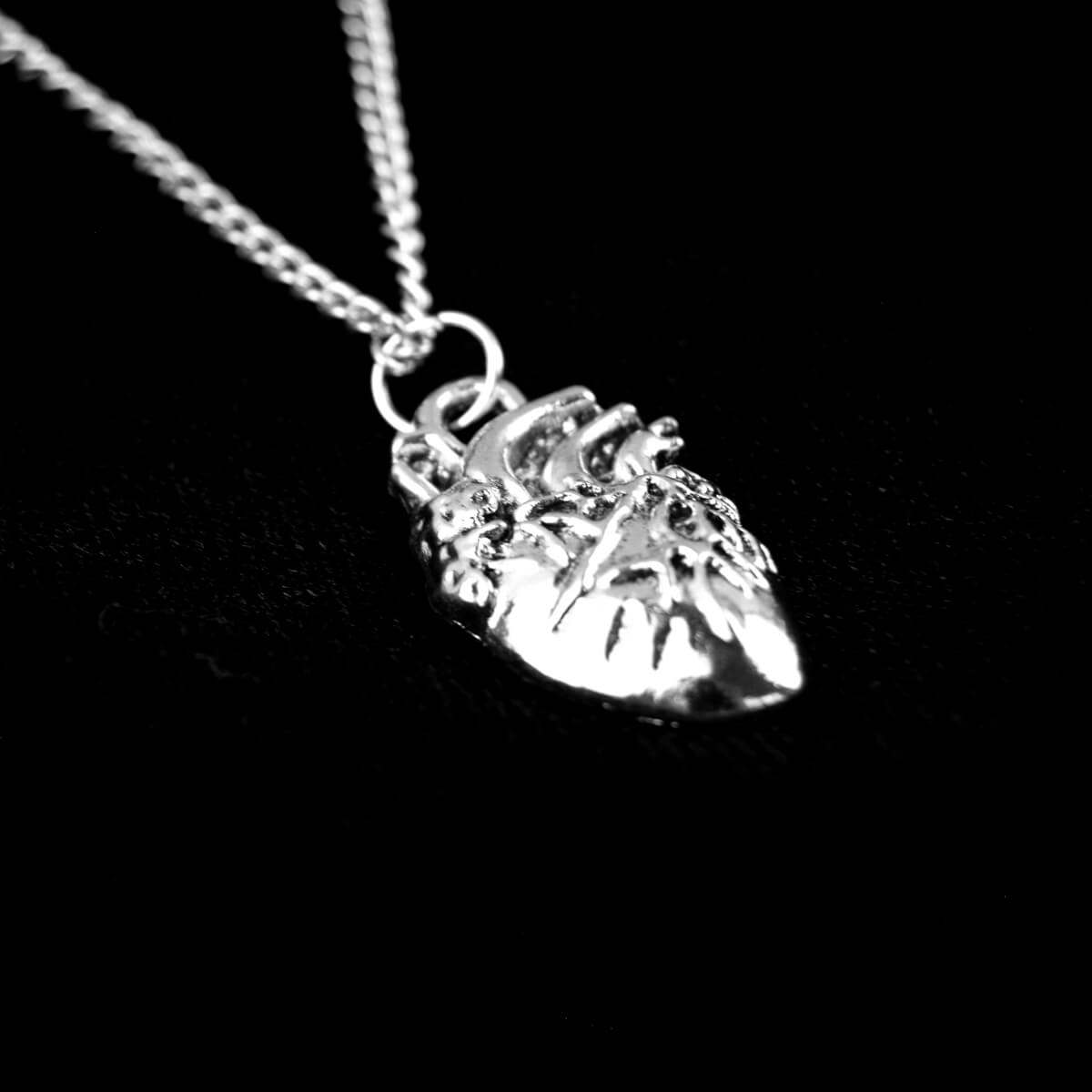 Anatomical Heart Necklace | Occult Patches & Pins