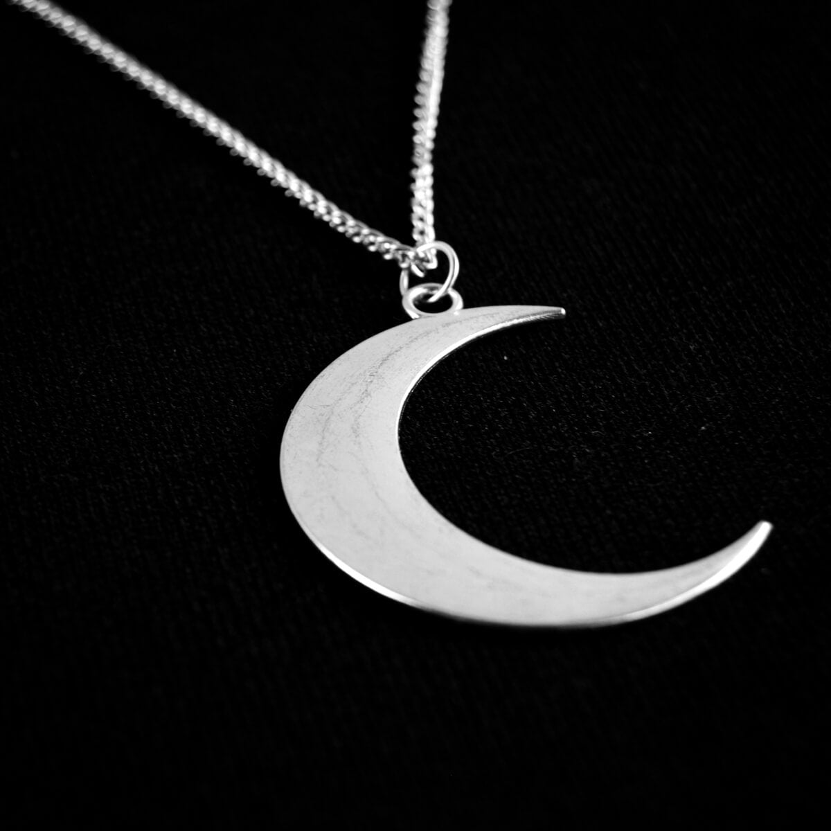 Large Moon Necklace • Occult Patches & Pins