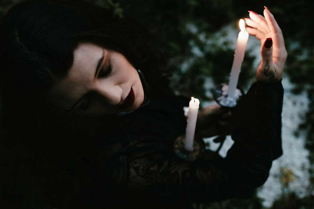What Are the Techniques Goths Use to Express the Dark Romantic Aesthetic? - Occult Patches & Pins