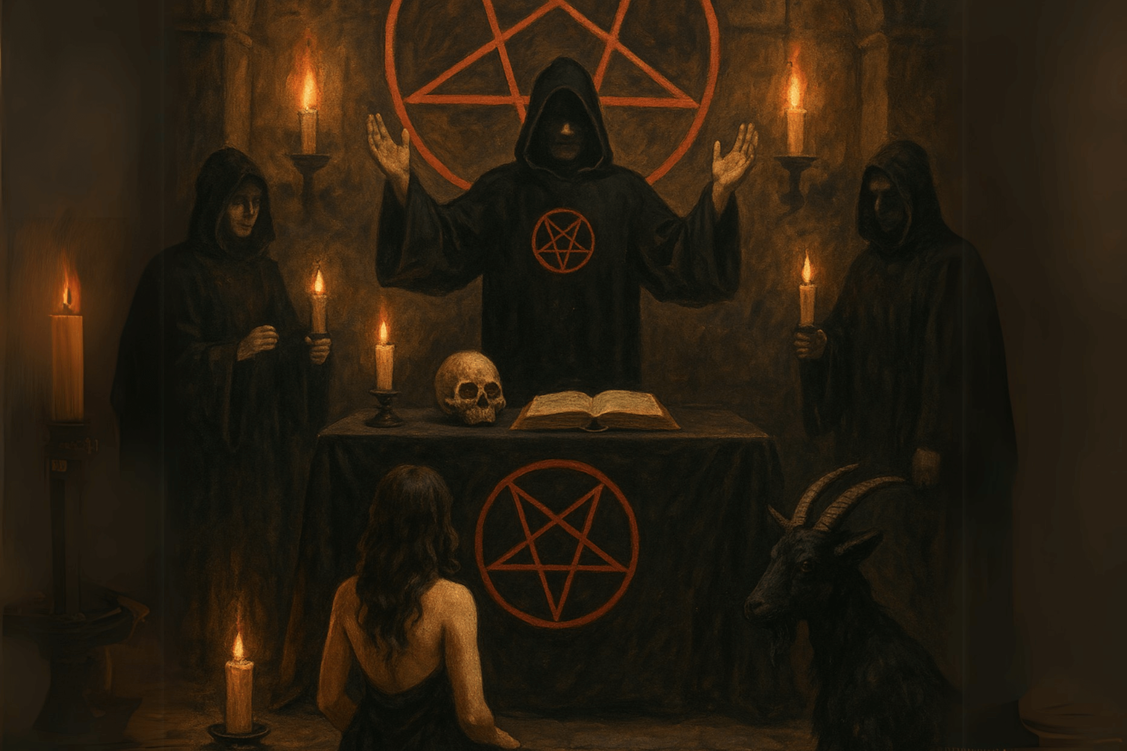 Are There Satanic Rituals or Ceremonies? • Occult Patches & Pins