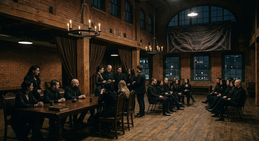 How Do Satanist Groups Organise? Gangs, Grottos and Congregations - Occult Patches & Pins