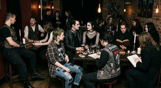 How Does Goth Culture Intersect With Other Alternative Movements? - Occult Patches & Pins