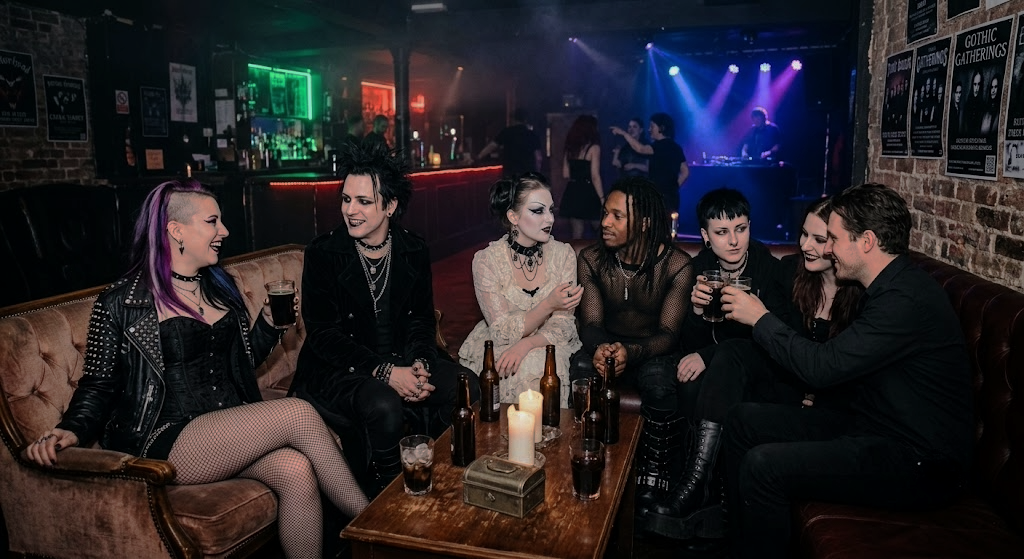 What Are the Rituals, Gatherings and Community Spaces of Goths? - Occult Patches & Pins