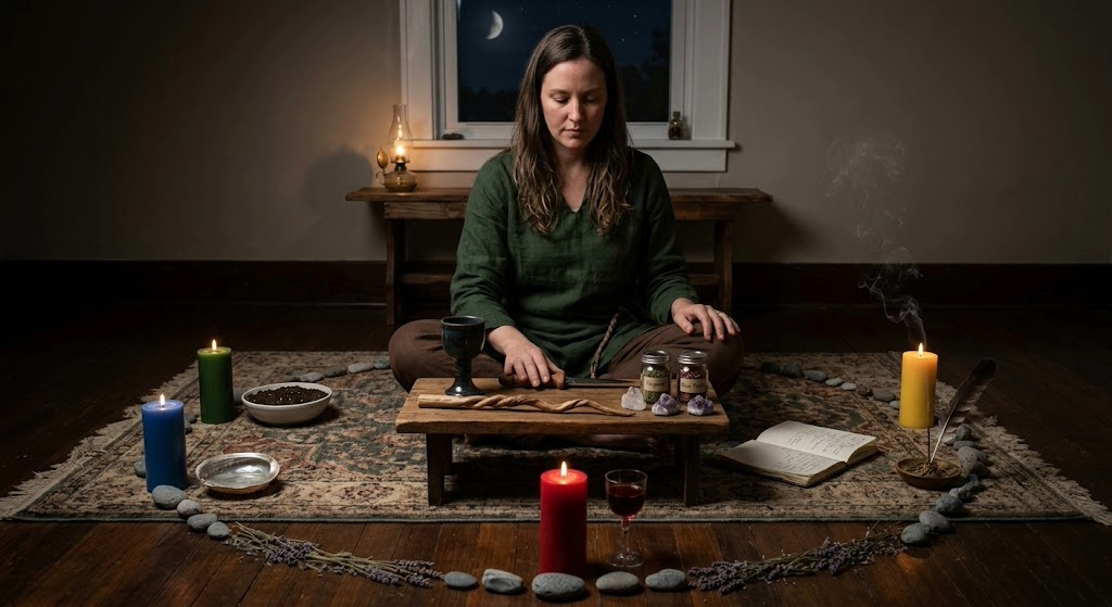 What are the Key Elements of Wiccan Spellcasting? - Occult Patches & Pins
