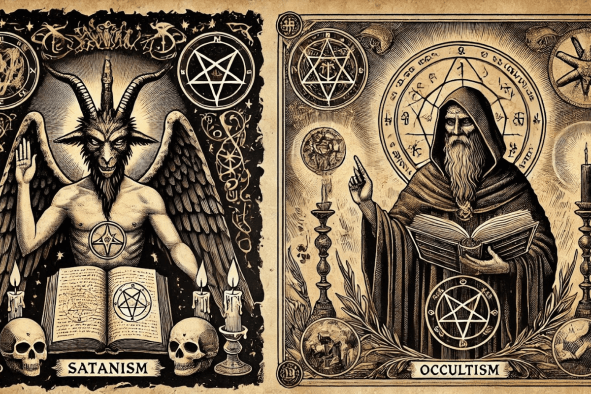 How Does Satanism Differ from Occultism? • Occult Patches & Pins