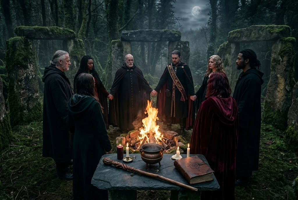 What Are Wiccan Covens? - Occult Patches & Pins