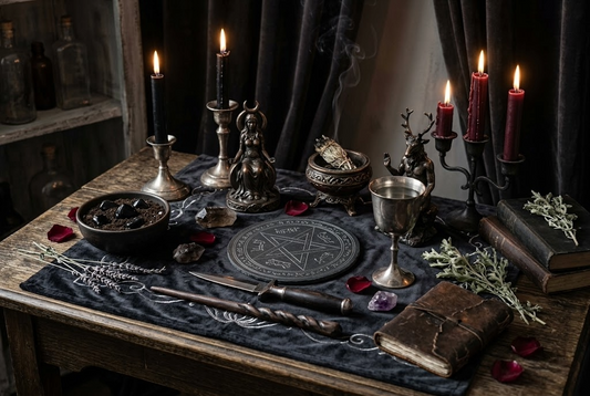 What is a Wiccan Altar? - Occult Patches & Pins