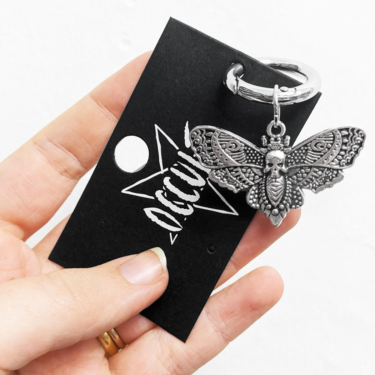 Moth Boot Charm