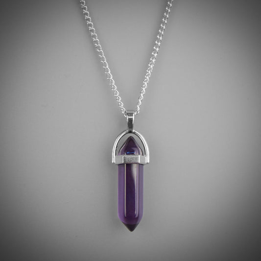 Amethyst Crystal Necklace