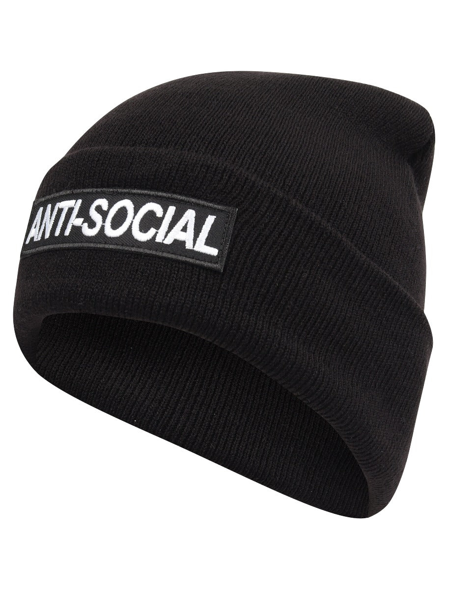 Anti-Social Beanie | Occult Patches & Pins