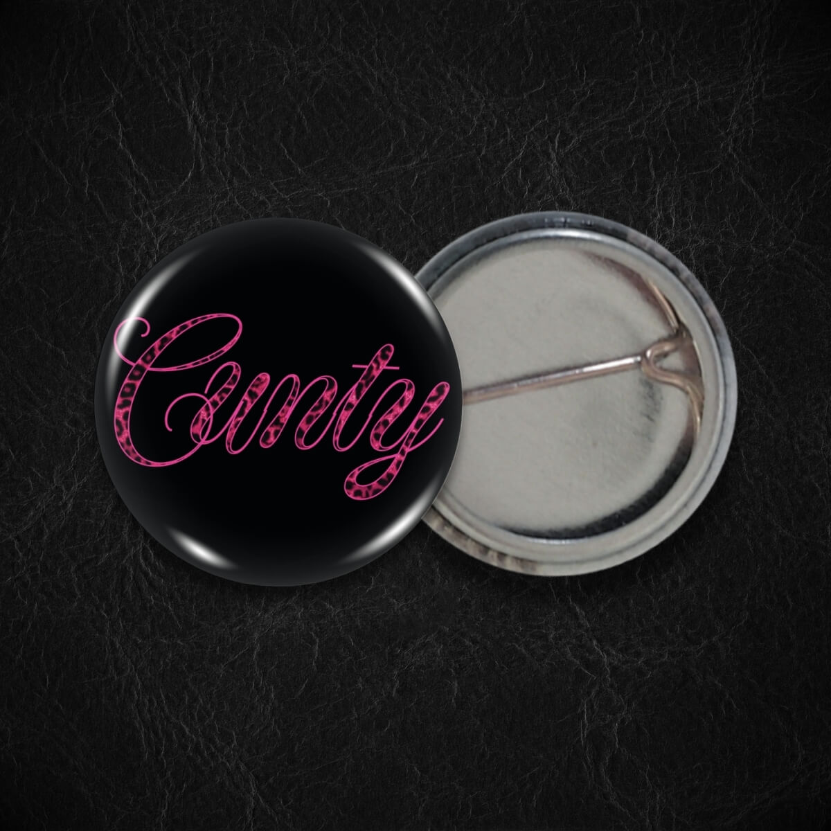 Cunty Black Badge - Occult Patches & Pins