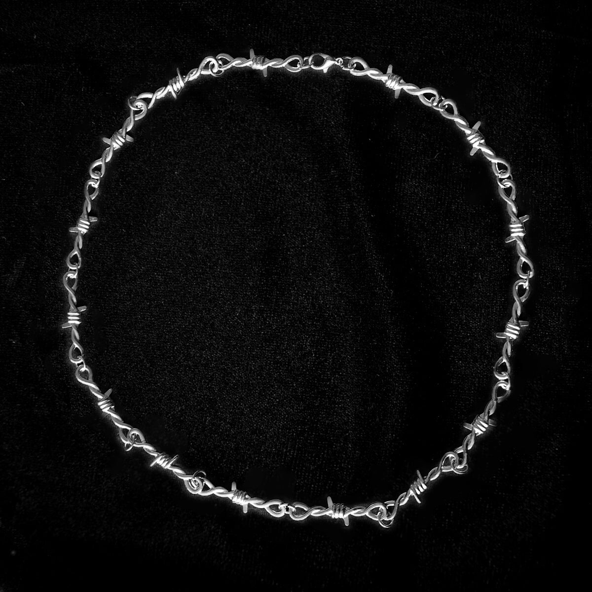 Barbed Wire Choker | Occult Patches & Pins