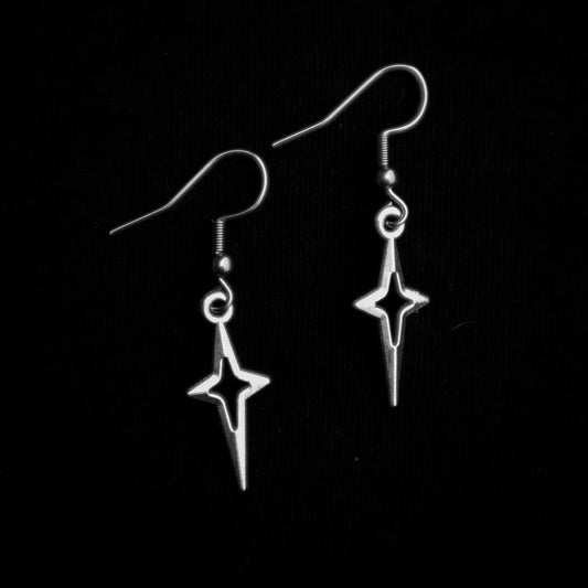Sparkle Earrings ⛧ Occult Patches & Pins