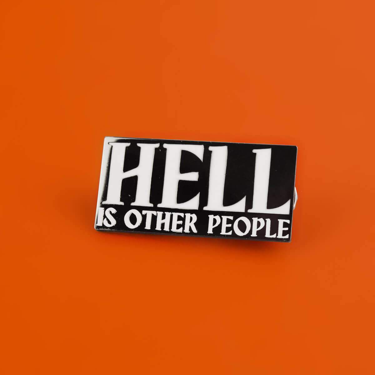 Hell Is Other People Enamel Pin | Occult Patches & Pins