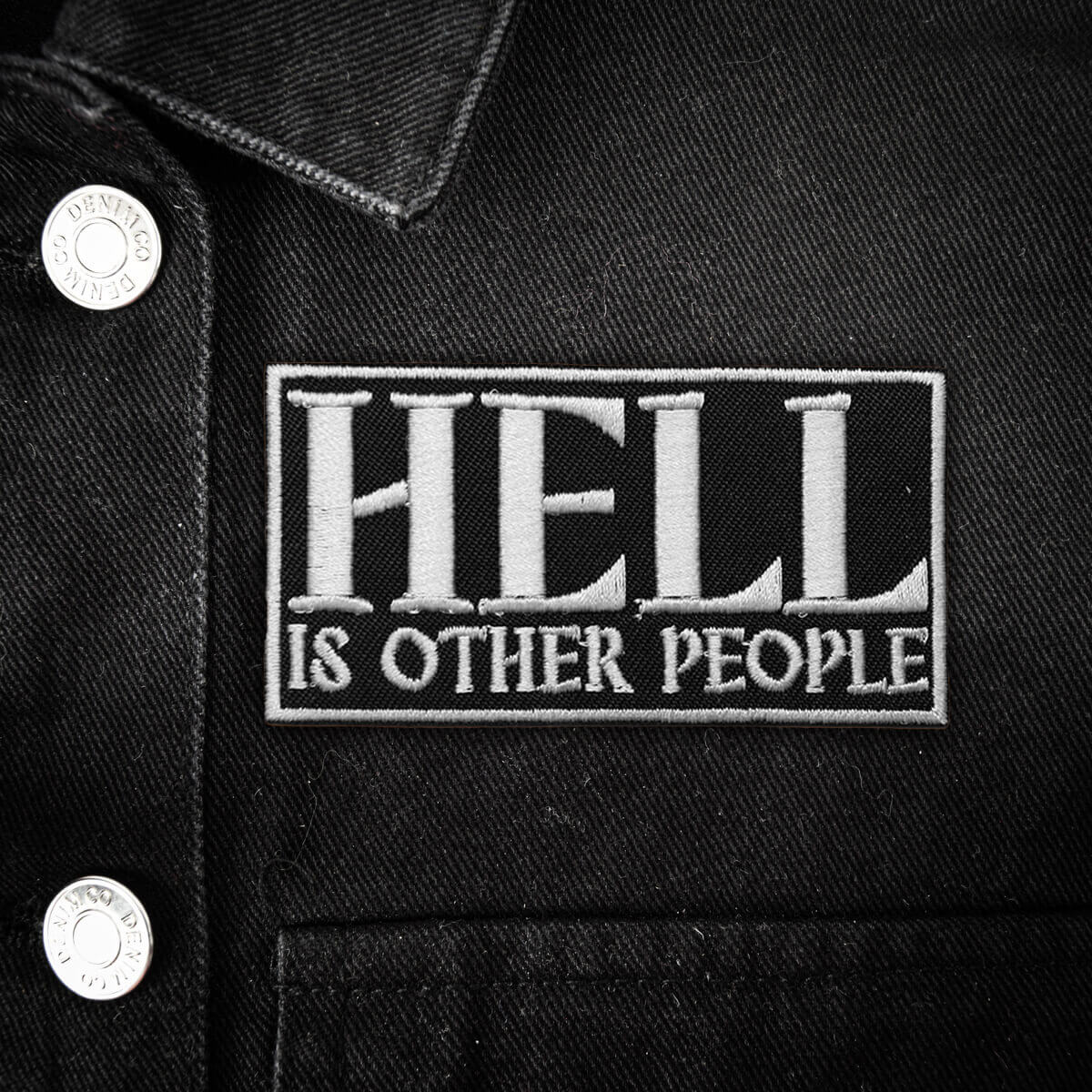  Hell is Other People Patch | Occult Patches & Pins