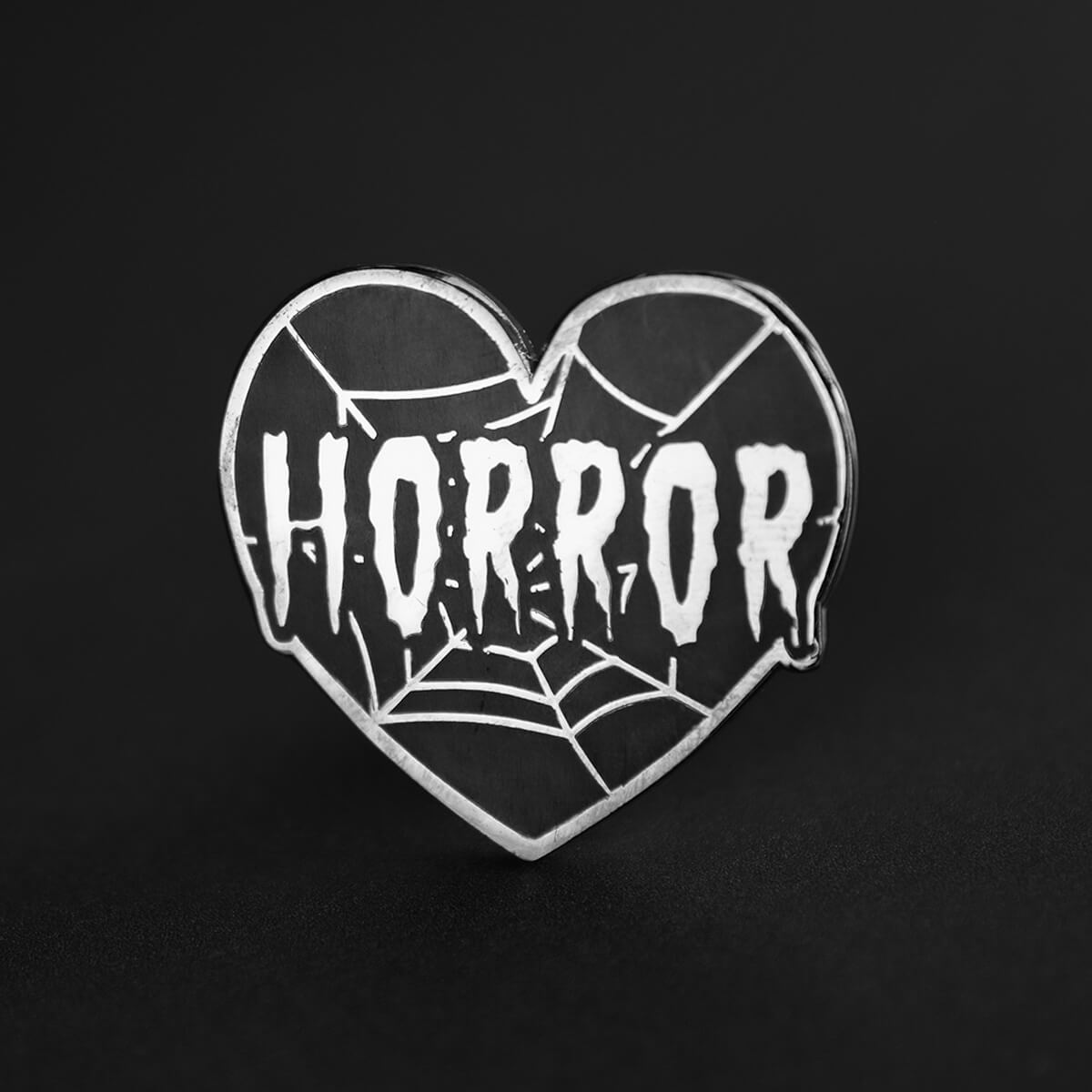 Horror Enamel Pin | Occult Patches & Pins