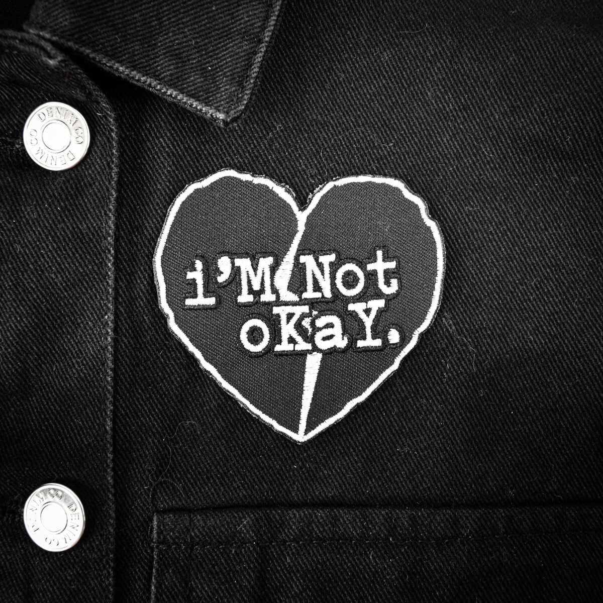 I'm Not Okay Patch | Occult Patches & Pins