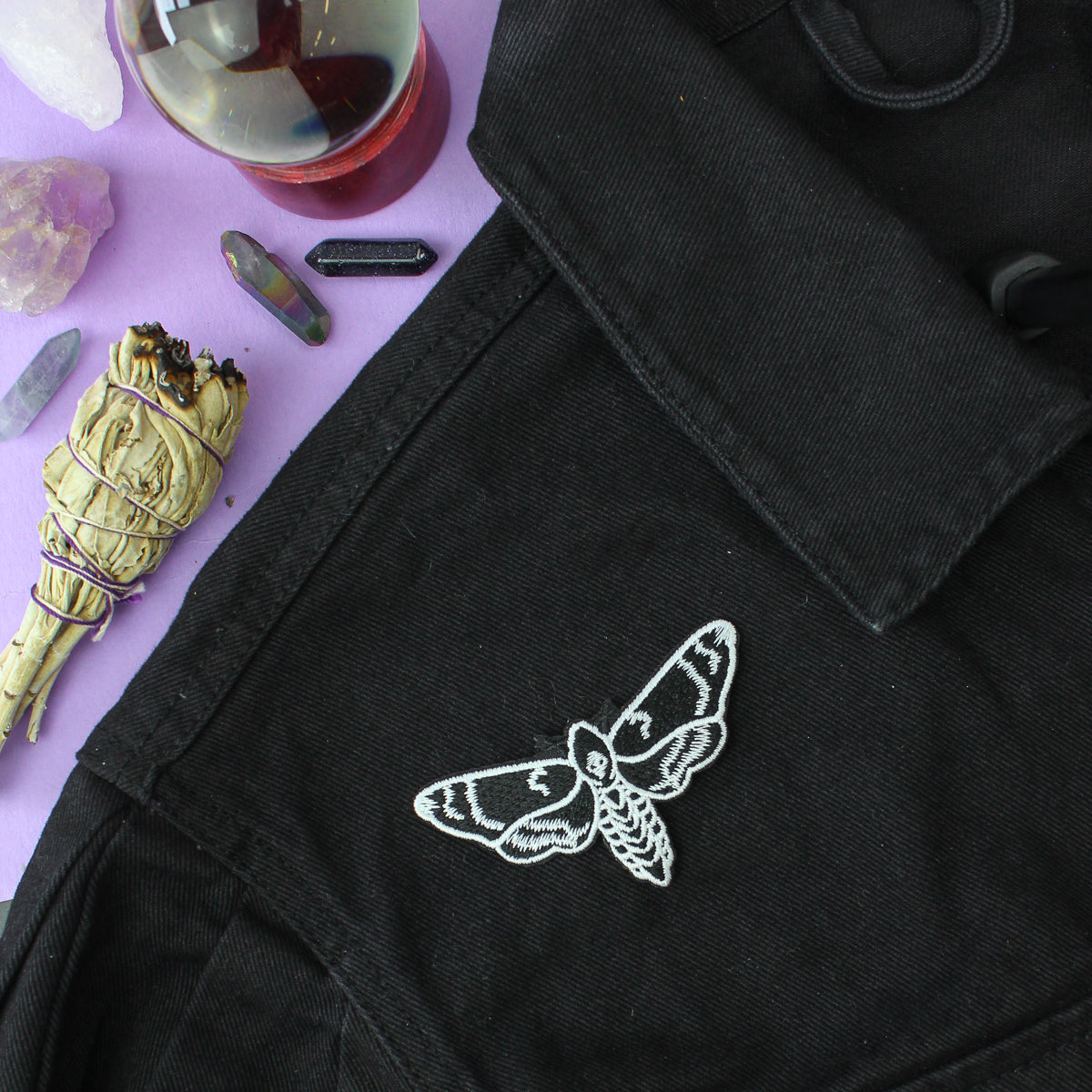 Death's-head Hawkmoth Moth Patch | Occult Patches & Pins