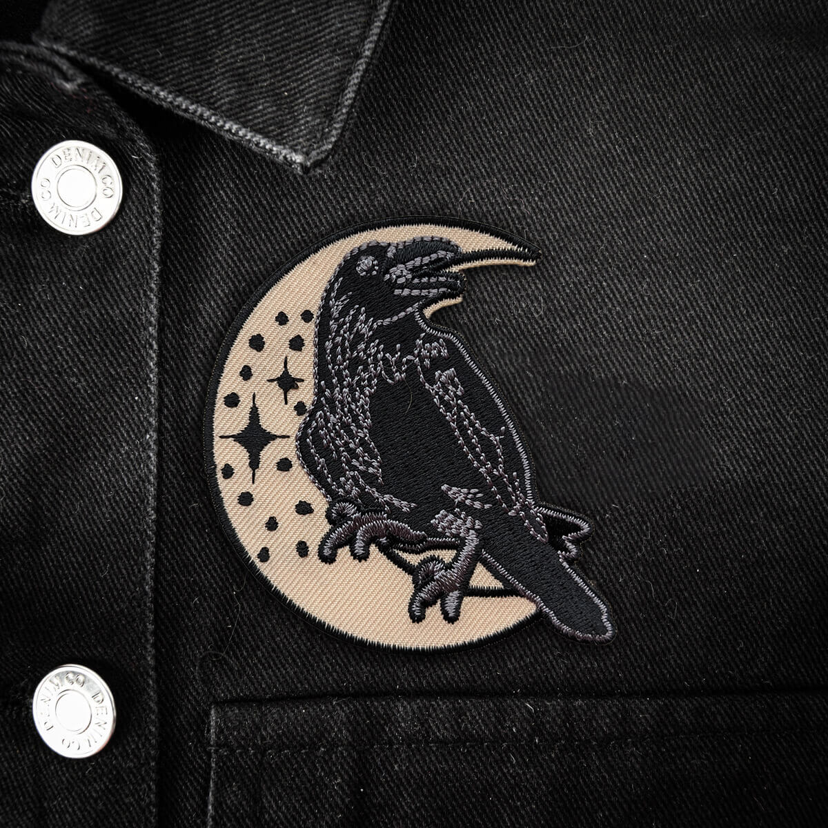 Raven Patch | Occult Patches & Pins