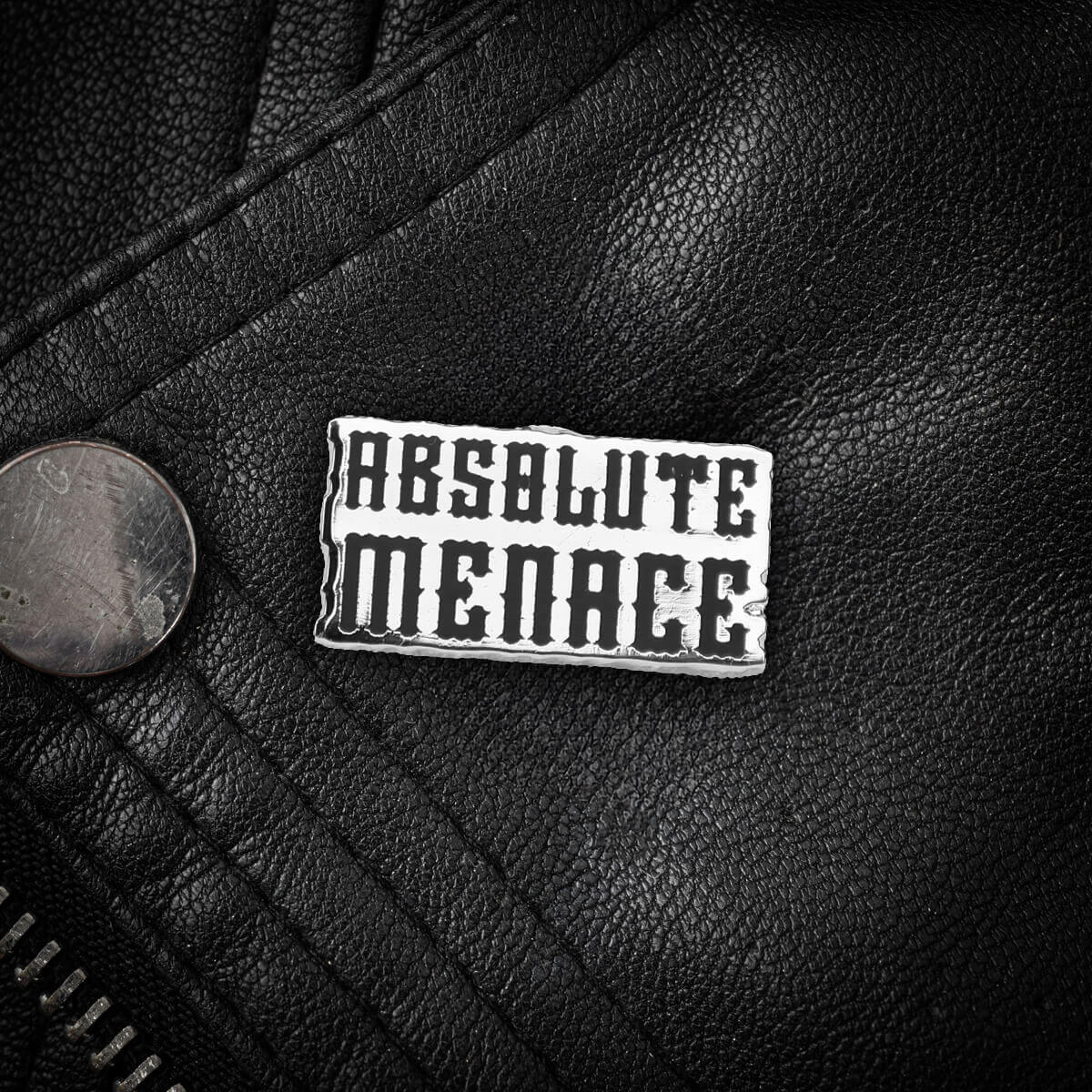 Absolute Menace Enamel Pin