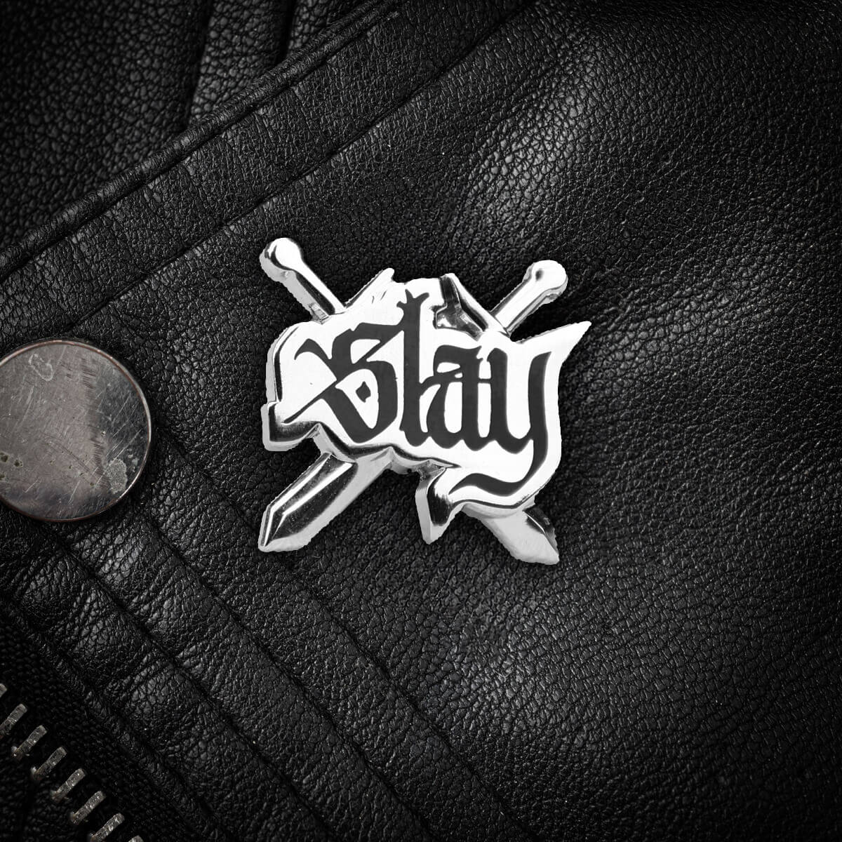 Slay Enamel Pin