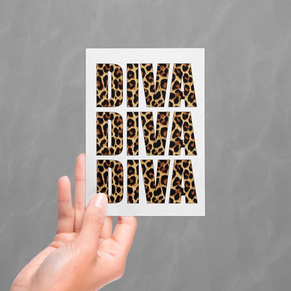 Diva Postcard - Occult Patches & Pins