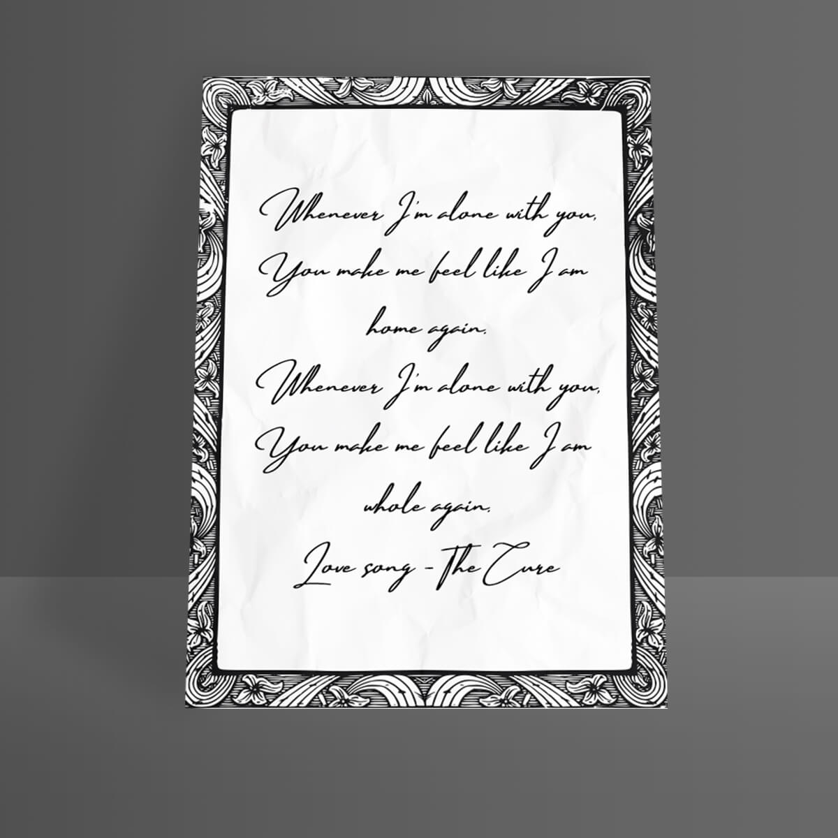 Lovesong A4 Print • Occult Patches & Pins