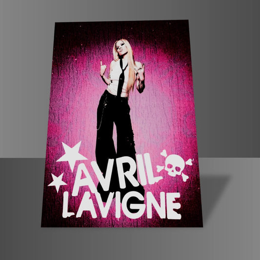Avril Lavigne A4 Print ⛧ Occult Patches & Pins