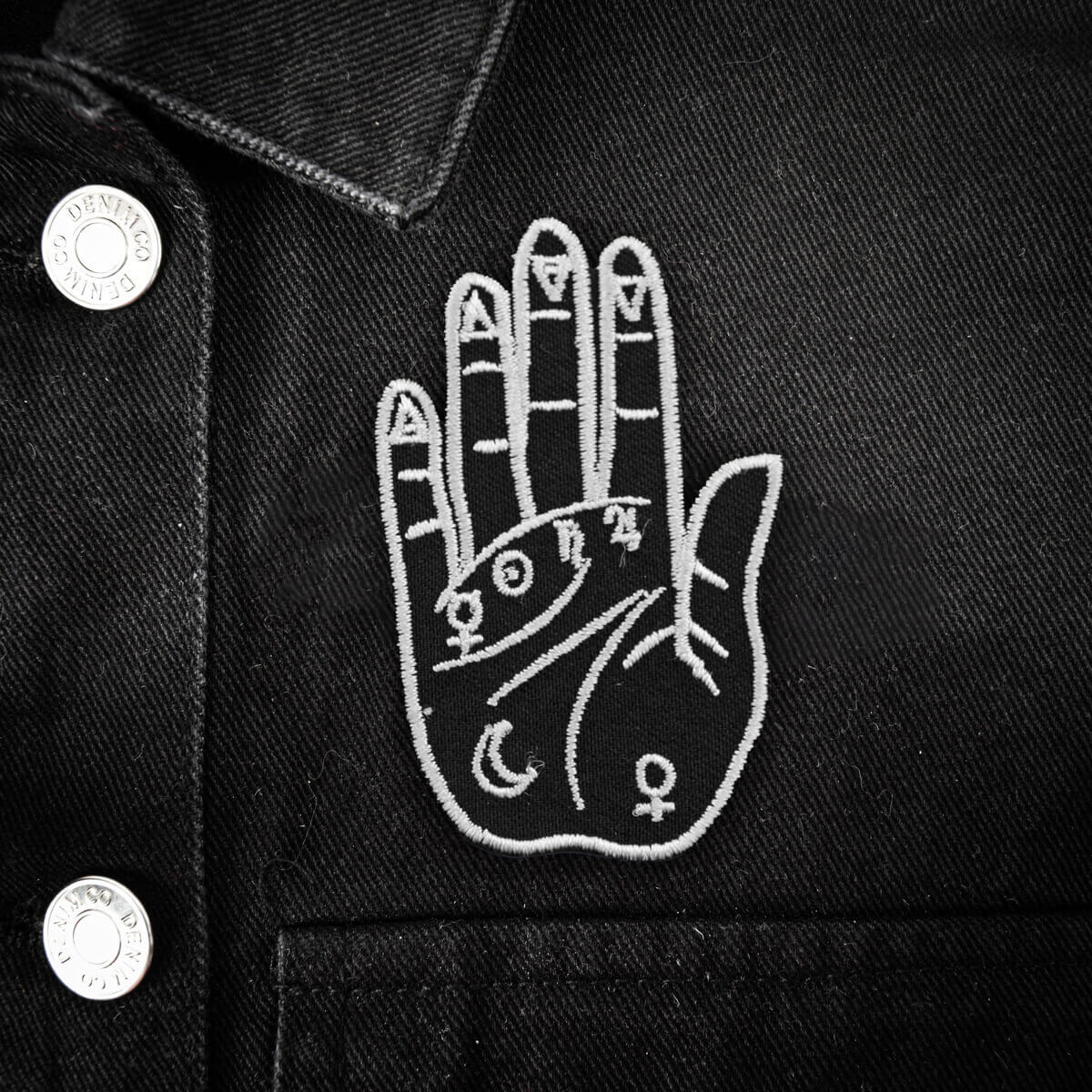 Palmistry Patch | Occult Patches & Pins