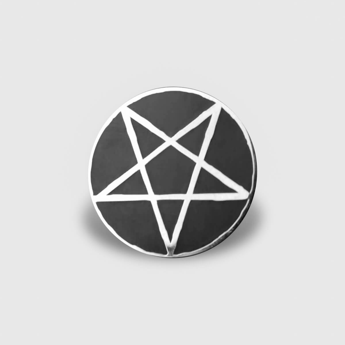 Pentagram Enamel Pin | Occult Patches & Pins