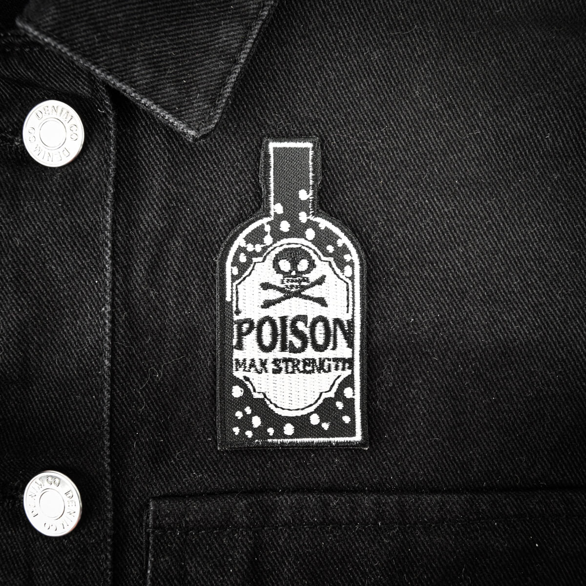 Poison Bottle Patch | Occult Patches & Pins