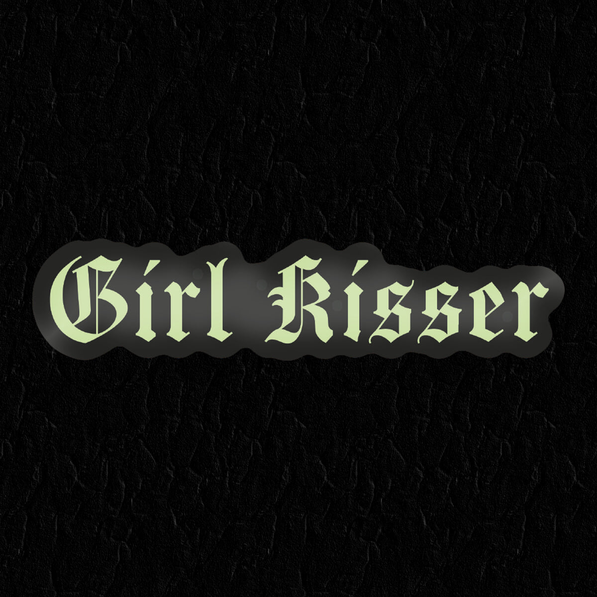 Girl Kisser Gothic Sticker - Occult Patches & Pins